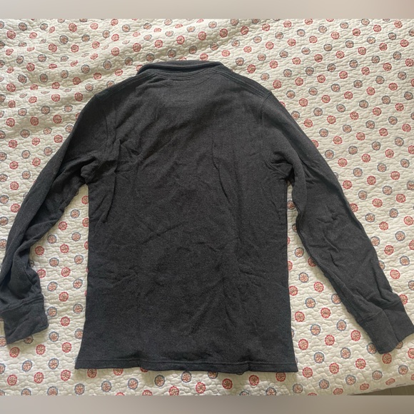 Relwen Thermal Polo in Charcoal Heather. Size Medium. - Picture 2 of 7